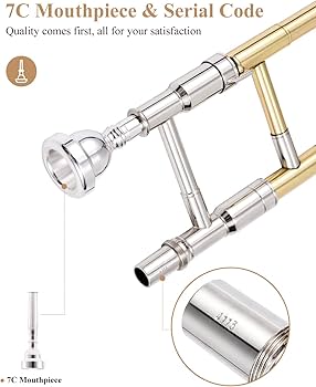 Amazon.com: Eastar Bb Tenor Slide Trombone for Beginners Students
